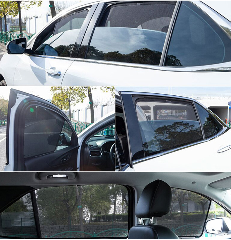 Factory Mesh Sunshade Luxury Car Window Shade Magnetic Car Curtains Car Foldable Window For Toyota ALPHARD / VELLFIRE 