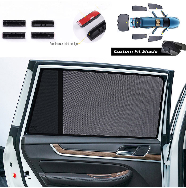 For CIVIC Honda Factory Magnetic Car Curtain Sunshade Durable Car Curtains Custom Fit Luxury Car Side Series Window 