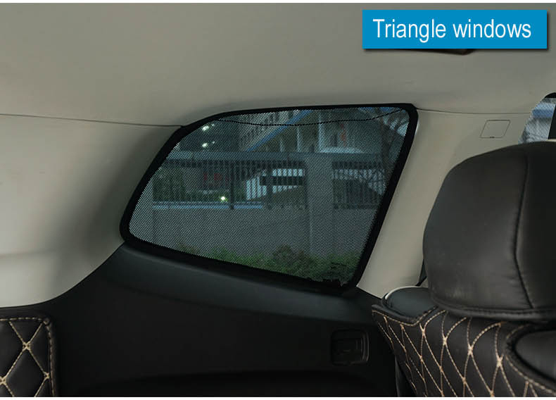Factory Magnetic Car Sunshade Car Side Window Shade Luxury Car Curtains for Honda Fit 
