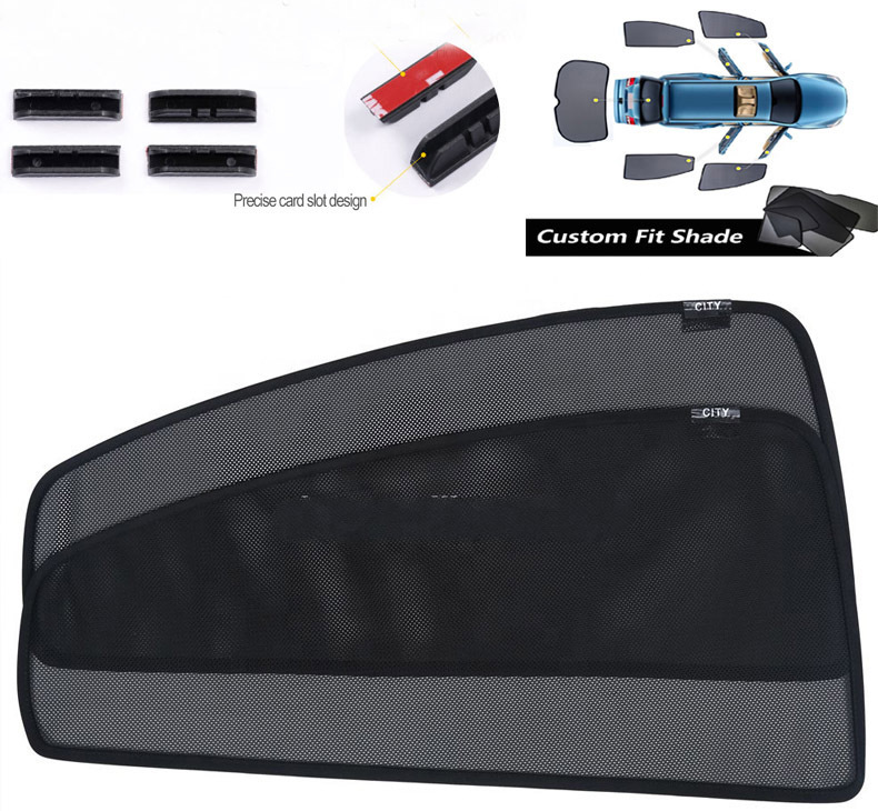Magnetic Car Sunshade Car Side Window Blind Auto Carpets Customized for Toyota RAV4 
