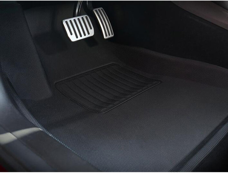 All Weather 3D Floor Mats for Volkswagen Sagitar Non Skid Floor Liners of Model S Full Set Custom Car Carpets 