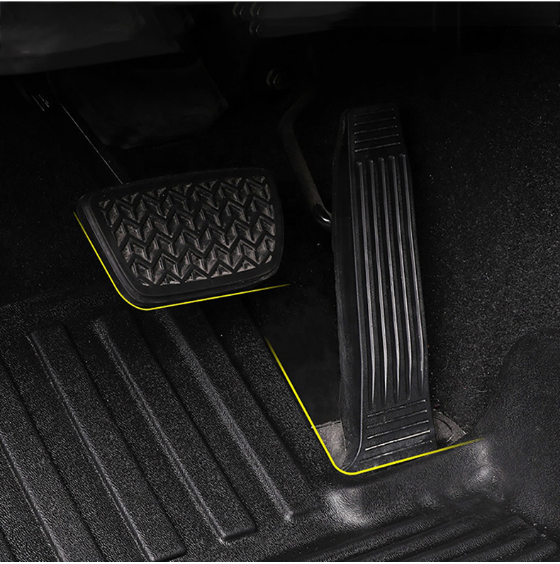 All Weather 3D Floor Mats for Toyota Highlander Non Skid Floor Liners of Model S Full Set Custom Car Carpets 