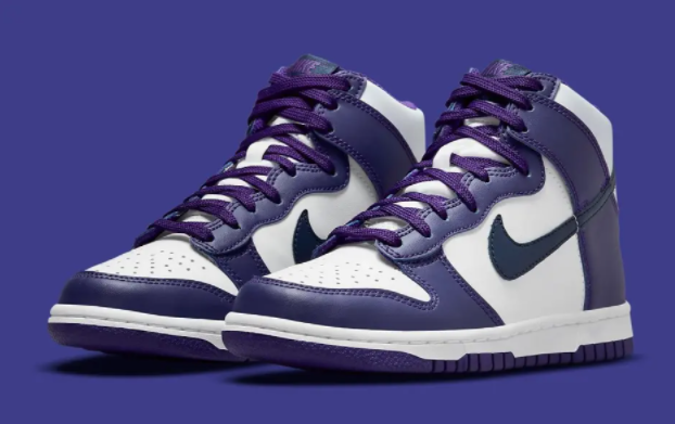 Cool hightop shoes-Crazy color palette, Nike Dunk High GS has three new colors exposed!