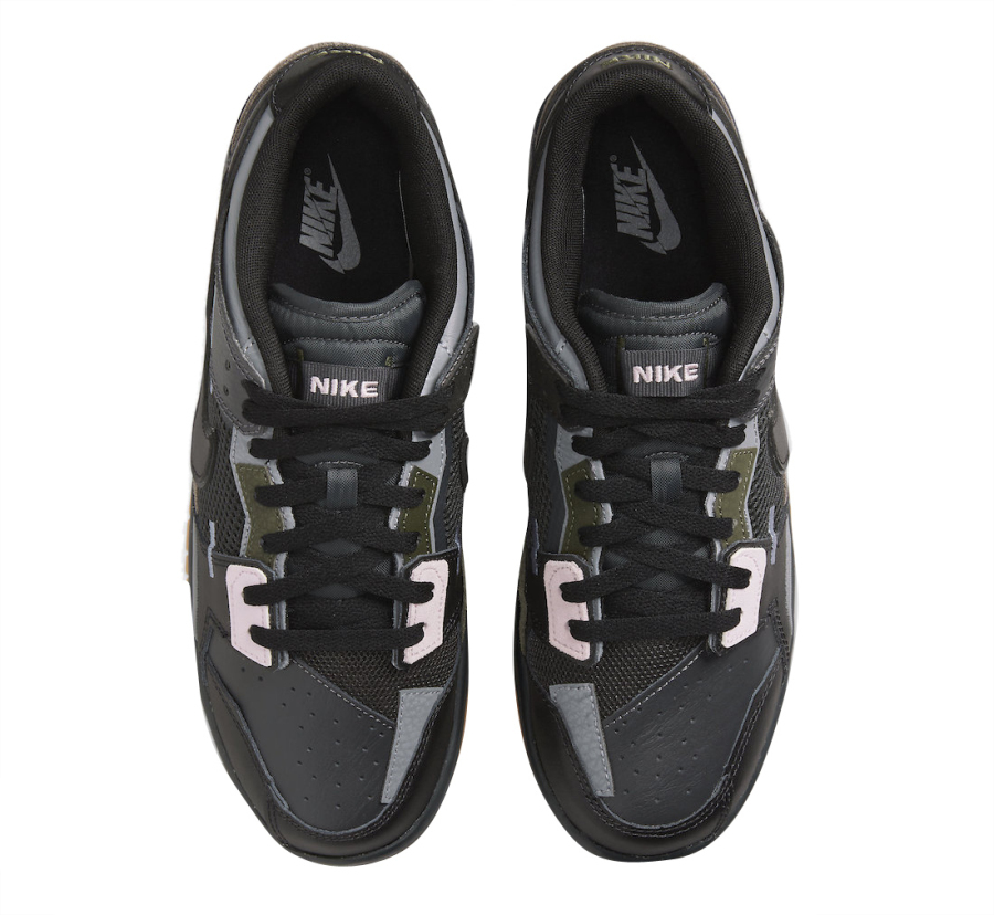 Cool Sneakers Dunk Low Waste Black Chewing Gum