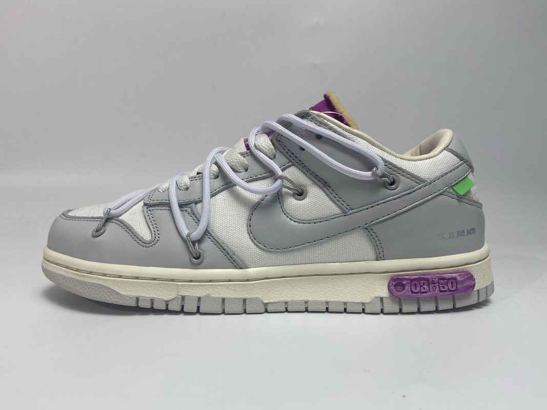 dunk x off white the 50