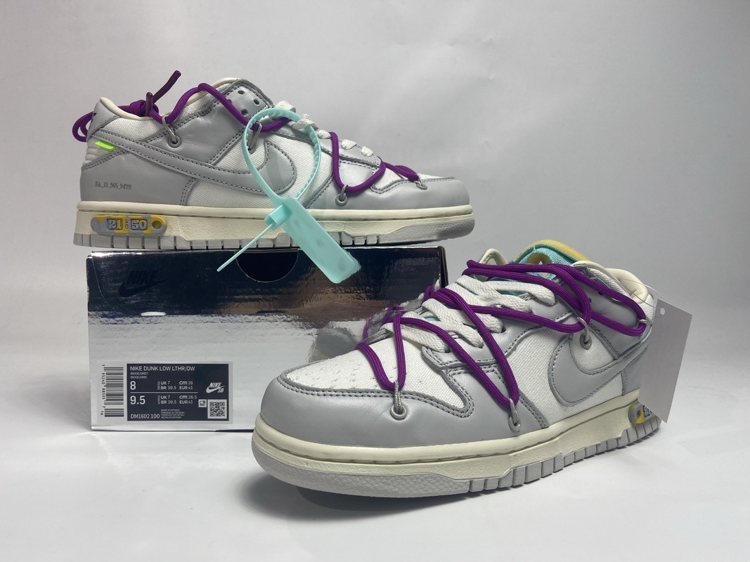 dunk off white lot 1