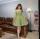 The dress is beautiful and the fabric of high quality. It did not disappoint arriving exactly as shown. Olga was helpful and custom fit to exact measurements sent. Thank you and would recommend.