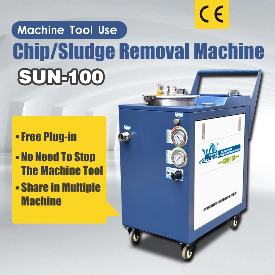 The SUN-100 Chip/Sludge Removal Machine From Sun-Machine Tools