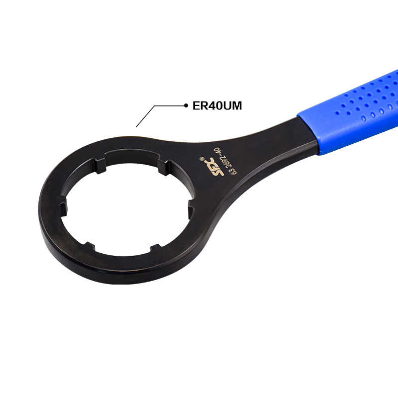 SFX Integral-type ER40UM Nut Wrench CNC Collet Chuck Nut ER40 Spanner