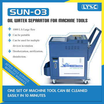 SFX SUN-100 Chip and Sludge Removal Machine for CNC Machines