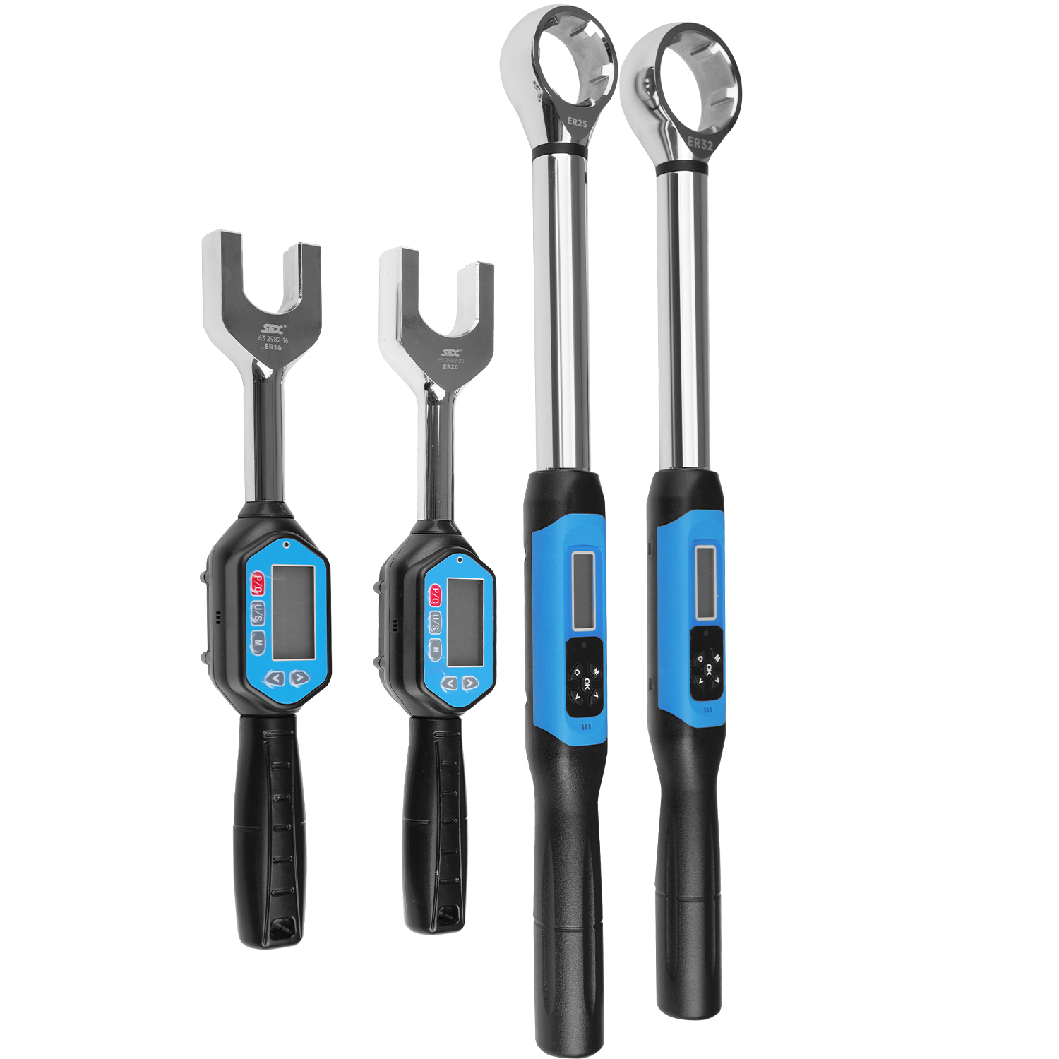 SFX ER16/ER20/ER25/ER32 Digital Torque ER Nut Wrench