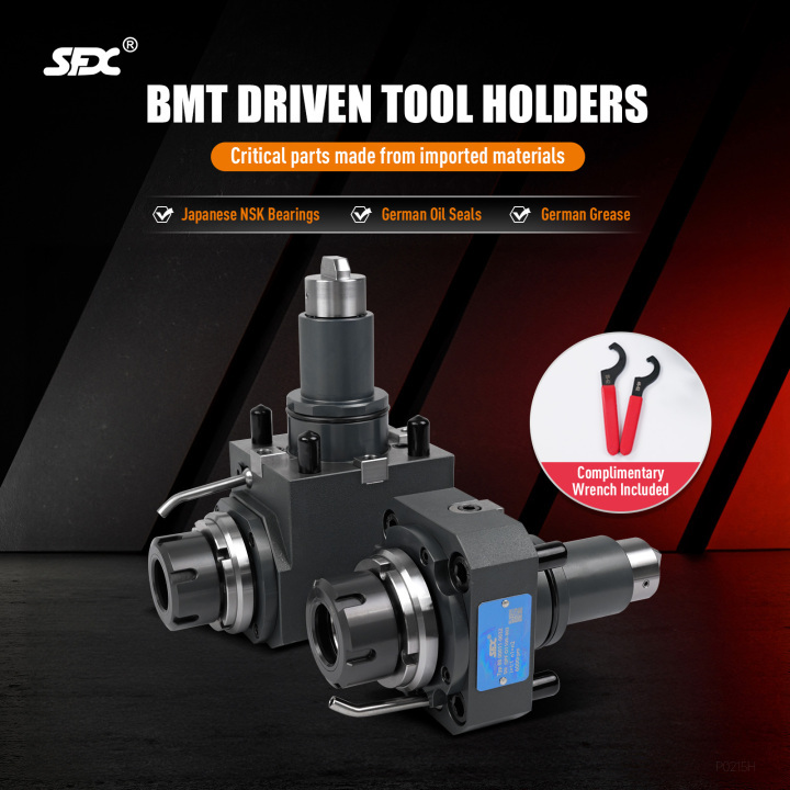 SFX BMT External Clamping Driven Tool Holders