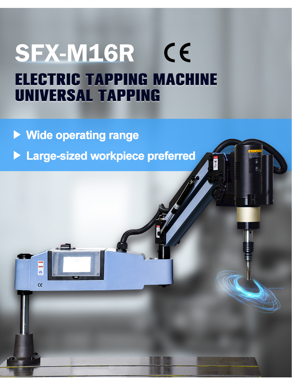 US Stock SFX-M16R Electric Tapping Machine and EDM-8C Portable EDM Broken Tap Remover US Stock SFX-M16R Electric Tapping Arm and EDM-8C Broken Tap Remover