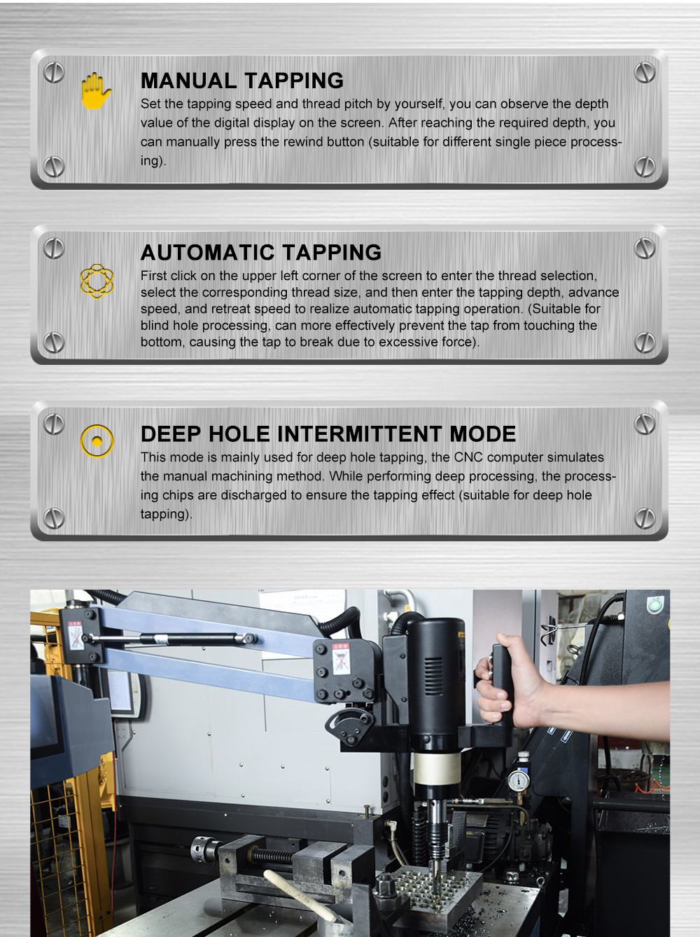 US Stock SFX-M16R Electric Tapping Machine and EDM-8C Portable EDM Broken Tap Remover US Stock SFX-M16R Electric Tapping Arm and EDM-8C Broken Tap Remover