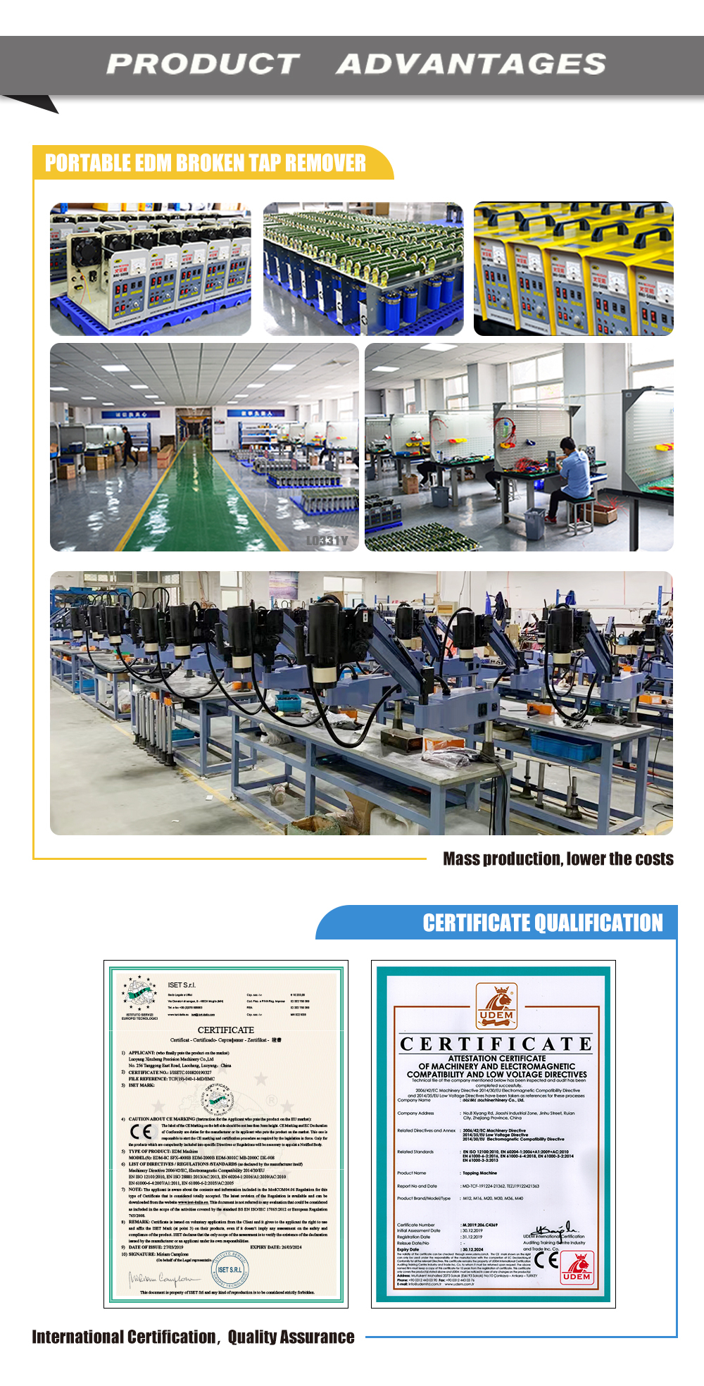 US Stock SFX-M16R Electric Tapping Machine and EDM-8C Portable EDM Broken Tap Remover US Stock SFX-M16R Electric Tapping Arm and EDM-8C Broken Tap Remover