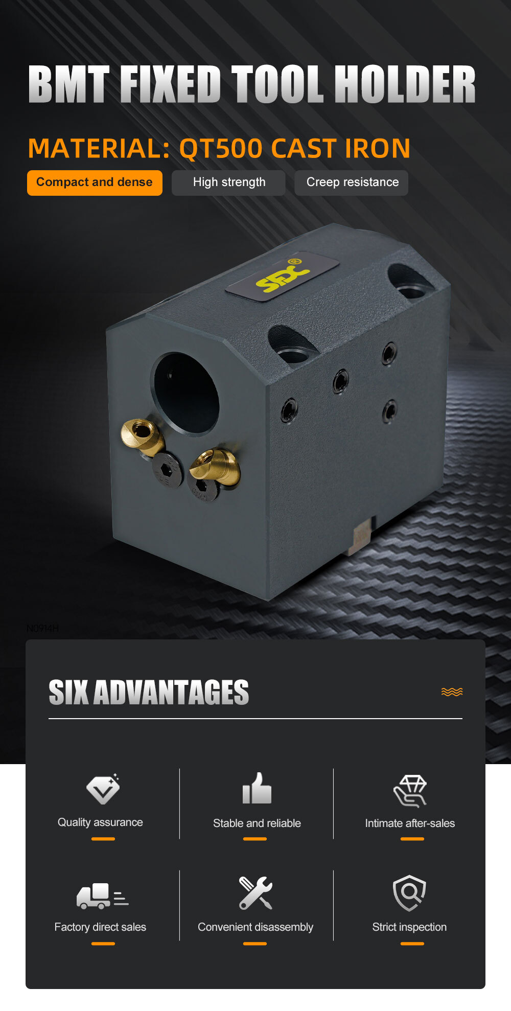 SFX BMT40 BMT45 BMT55 BMT65 Inner Hole Static Tool Block Boring Bar Tool Holder CNC Lathe Turret Tool Block SFX BMT45 BMT55 BMT65 Inner Hole Tool Block Offer ODM & Customized Service