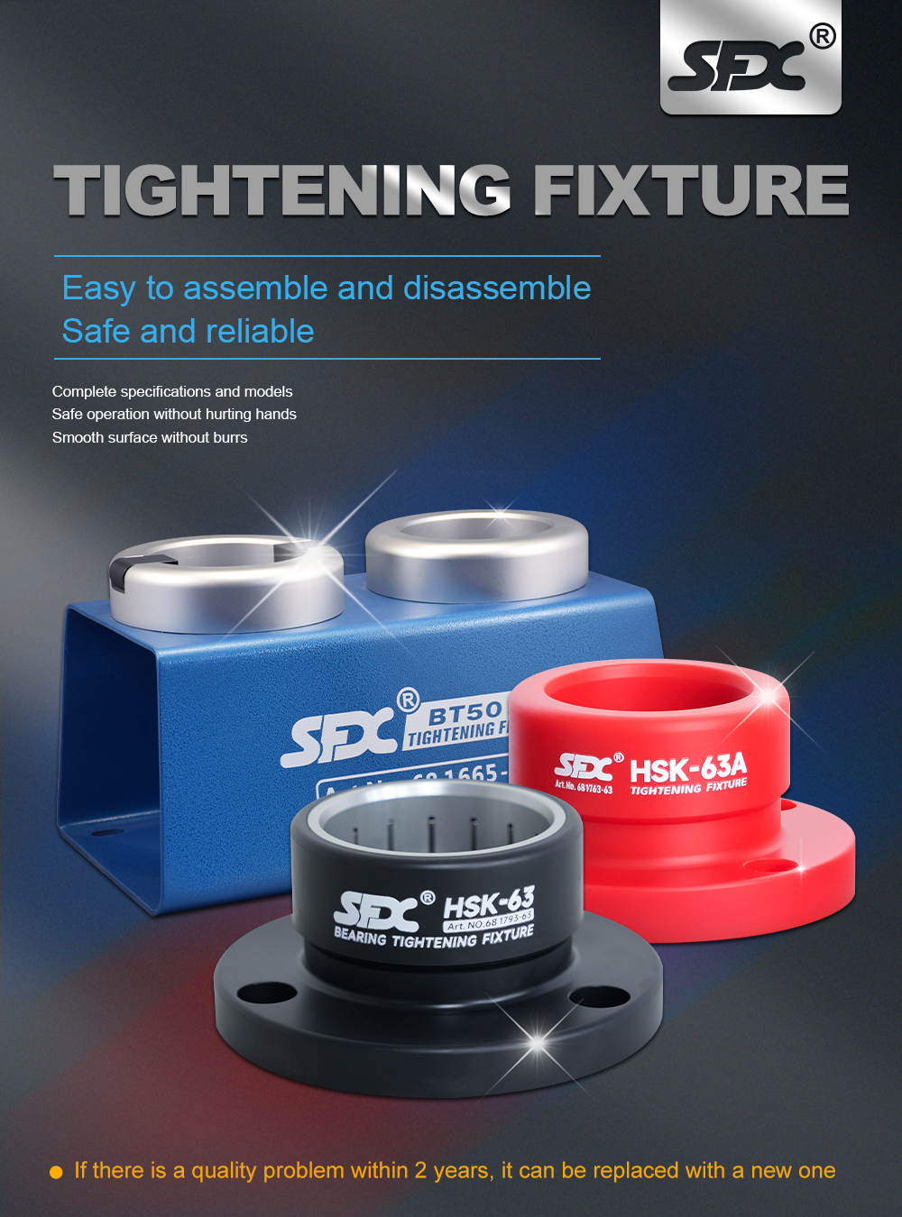 SFX Brand TK1-BT30 TK1-BT40 Tightening Fixture for BT Series Tool Holders SFX TK1 BT30 BT40 Tightening Fixture for BT Series Tool Holders