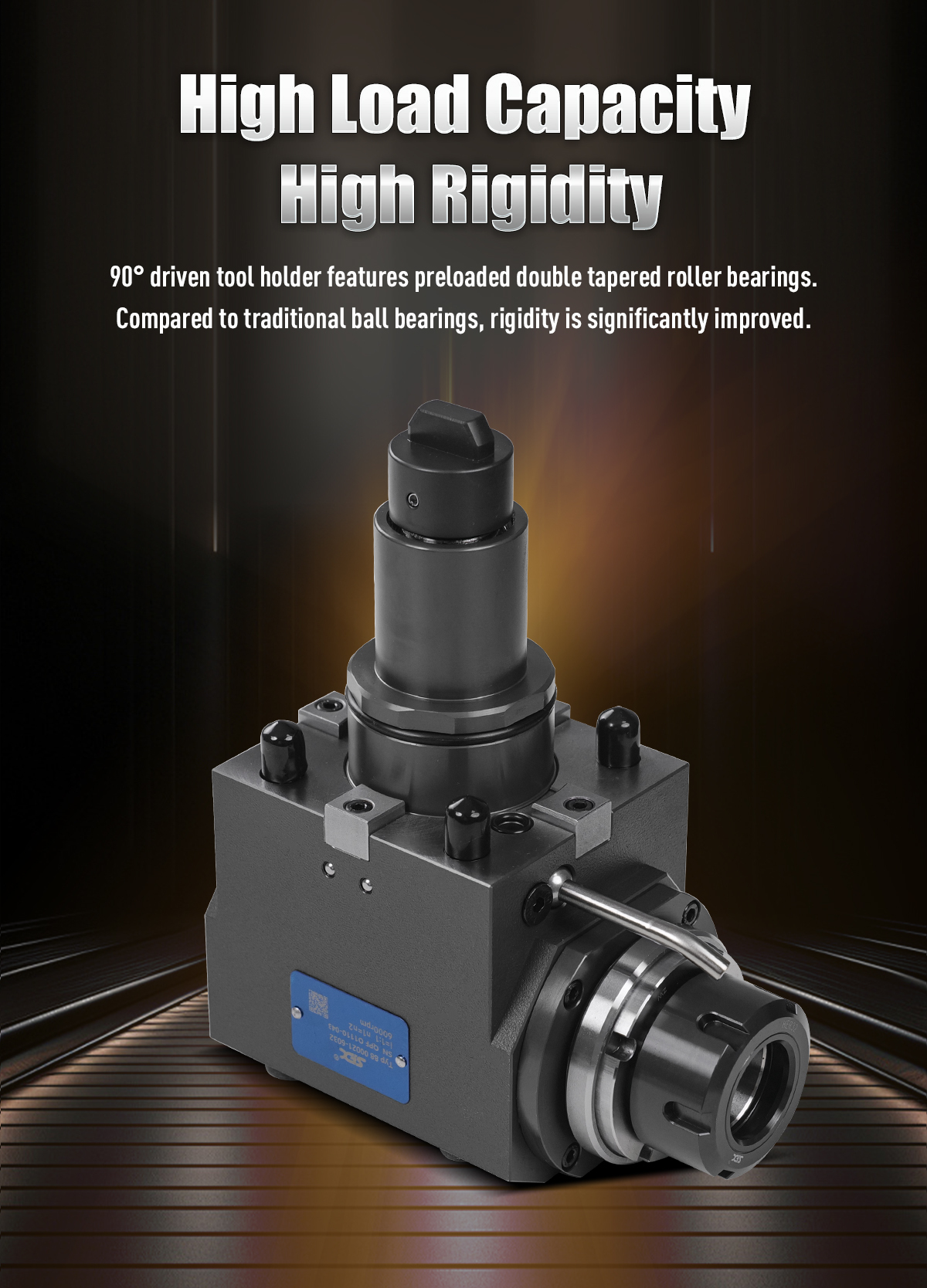 SFX BMT40 BMT45 BMT55 Driven Tool Holders Internal Clamping BMT Live Tooling SFX BMT Internal Clamping Driven Tool Holders
