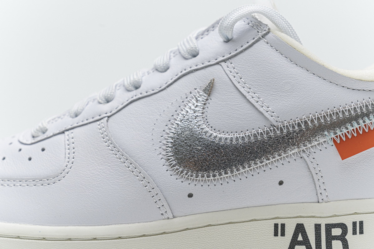 TOP Quality OWF Nike Air Force 1 Low Virgil Abloh Off-White (AF100 ),AO4297-100-shoesonfire.org