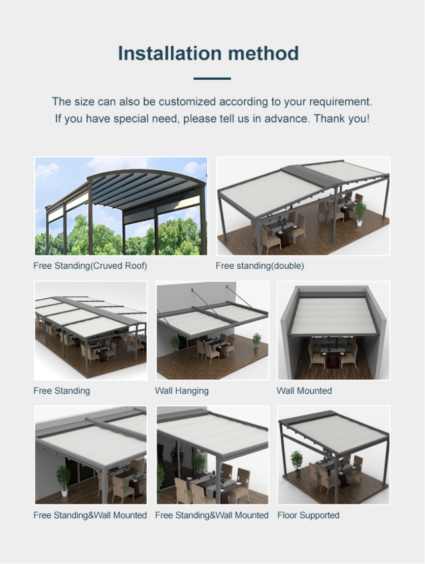 Outdoor Patio Covering, Aluminum Awning -furite canopy Carport Polycarbonate ,Canopy Roof-furite canopy