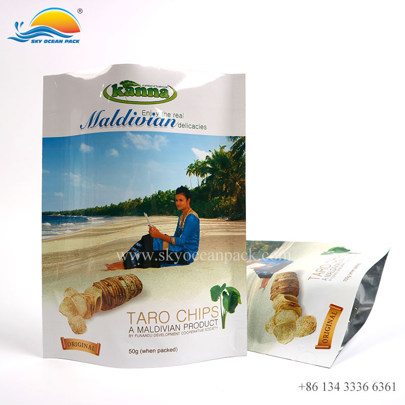 standing pouch printing ziplock