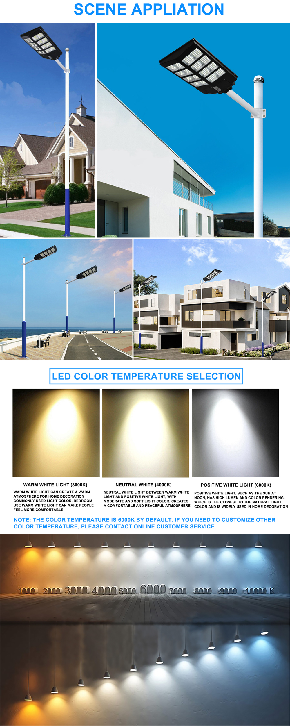 LED solar luminaire remote control installation sensor 60W 90W 120W 180W 240W 300W all in one outdoor led solar street light