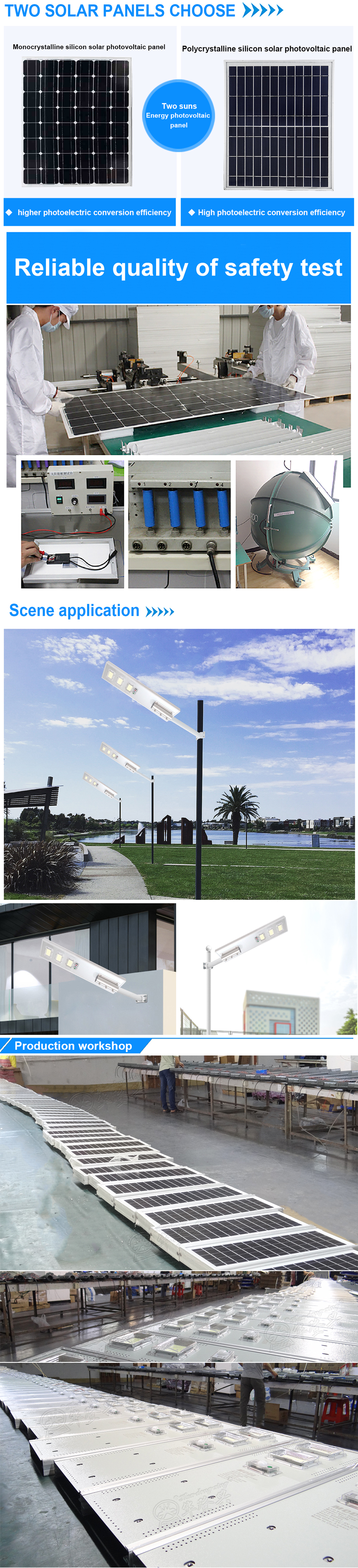 Manufacturer outdoor road price list solar smart street light ip65 ip66 solar powered energie lights led solar street lamp