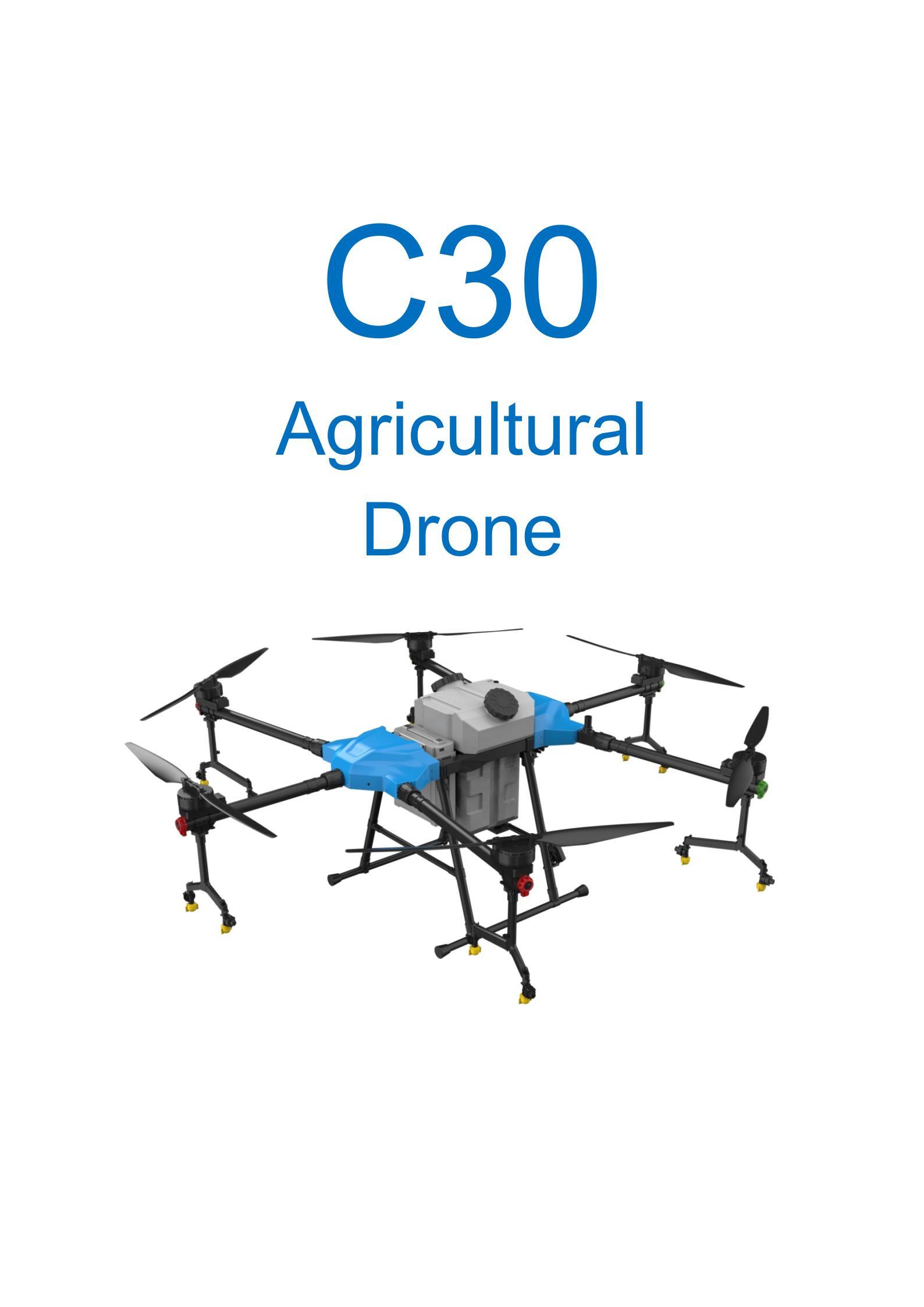 C30 30L Agricultural Spraying Drone