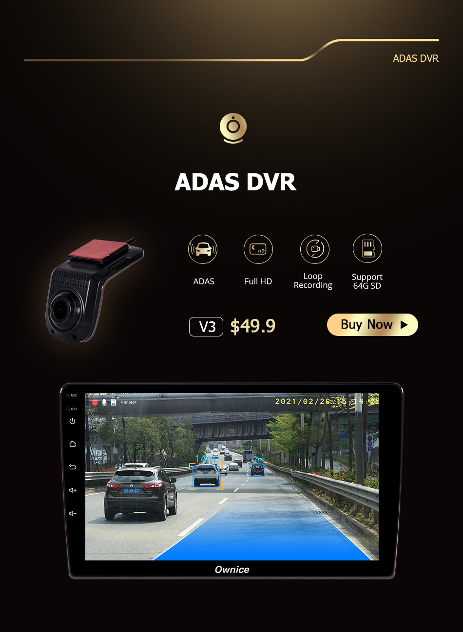 K7 Ownice 2 Din Android 10.0 Car Multimedia radio for