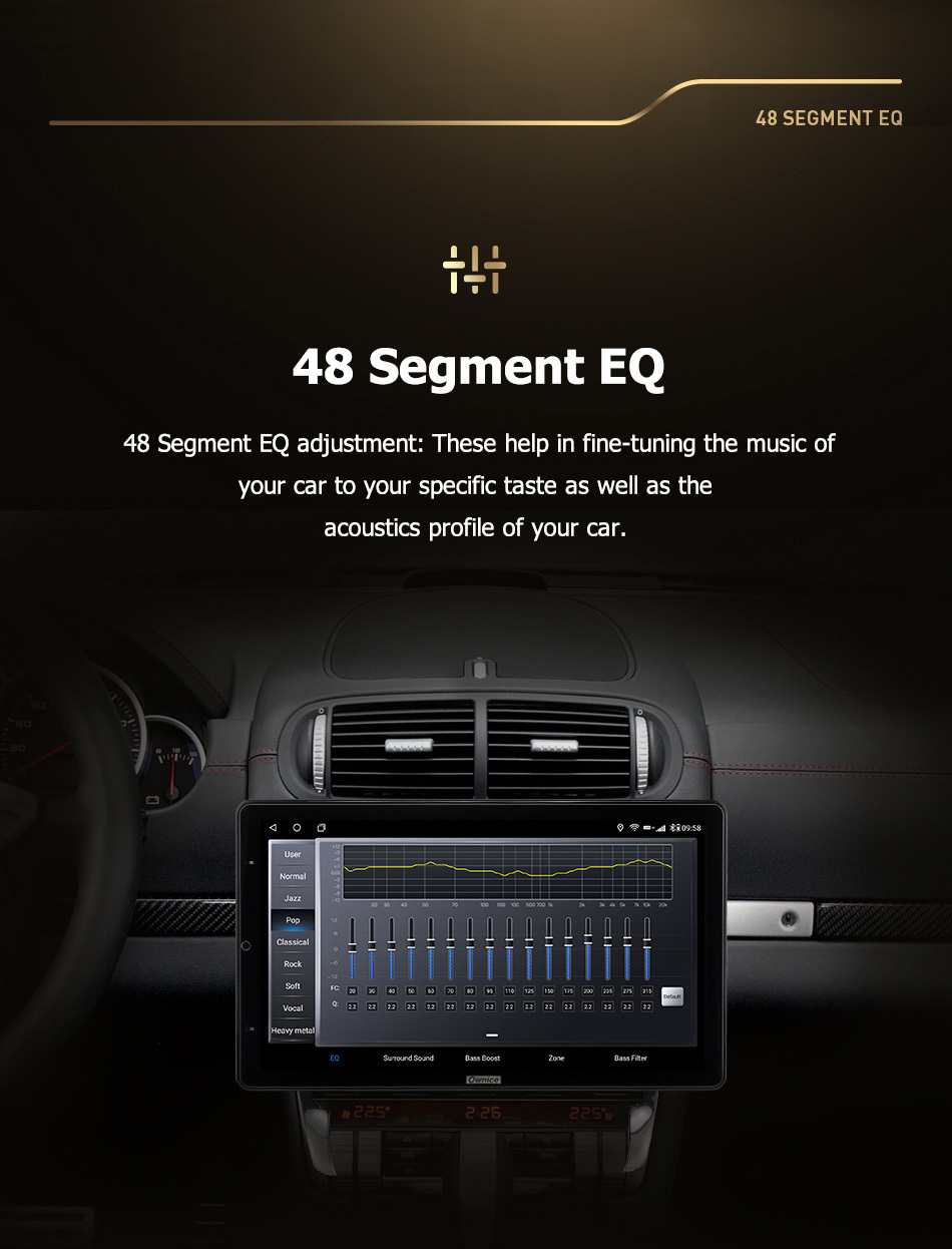 Ownice 13.3 Inch 1920*1080 Rotatable Touch Screen Car Auto Radio