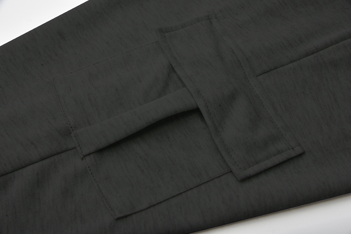 Unlimon 2021 New Hot Selling Solid Color Multi Bag Elastic Waist Pull Harlan Leggings Pants D01515