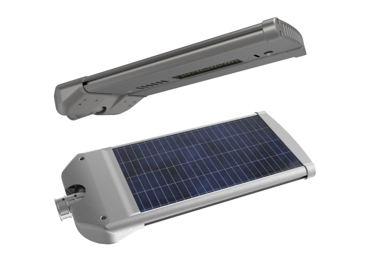 Integrated solar street light 60W IP65 outdoor all in one solar street light with high quality  