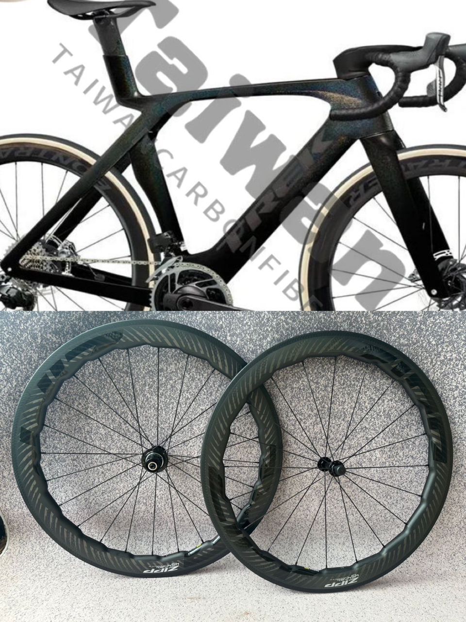 （Prepayments）2023 NEW lightest Trek madone carbon frame road bike clean routing T47 with