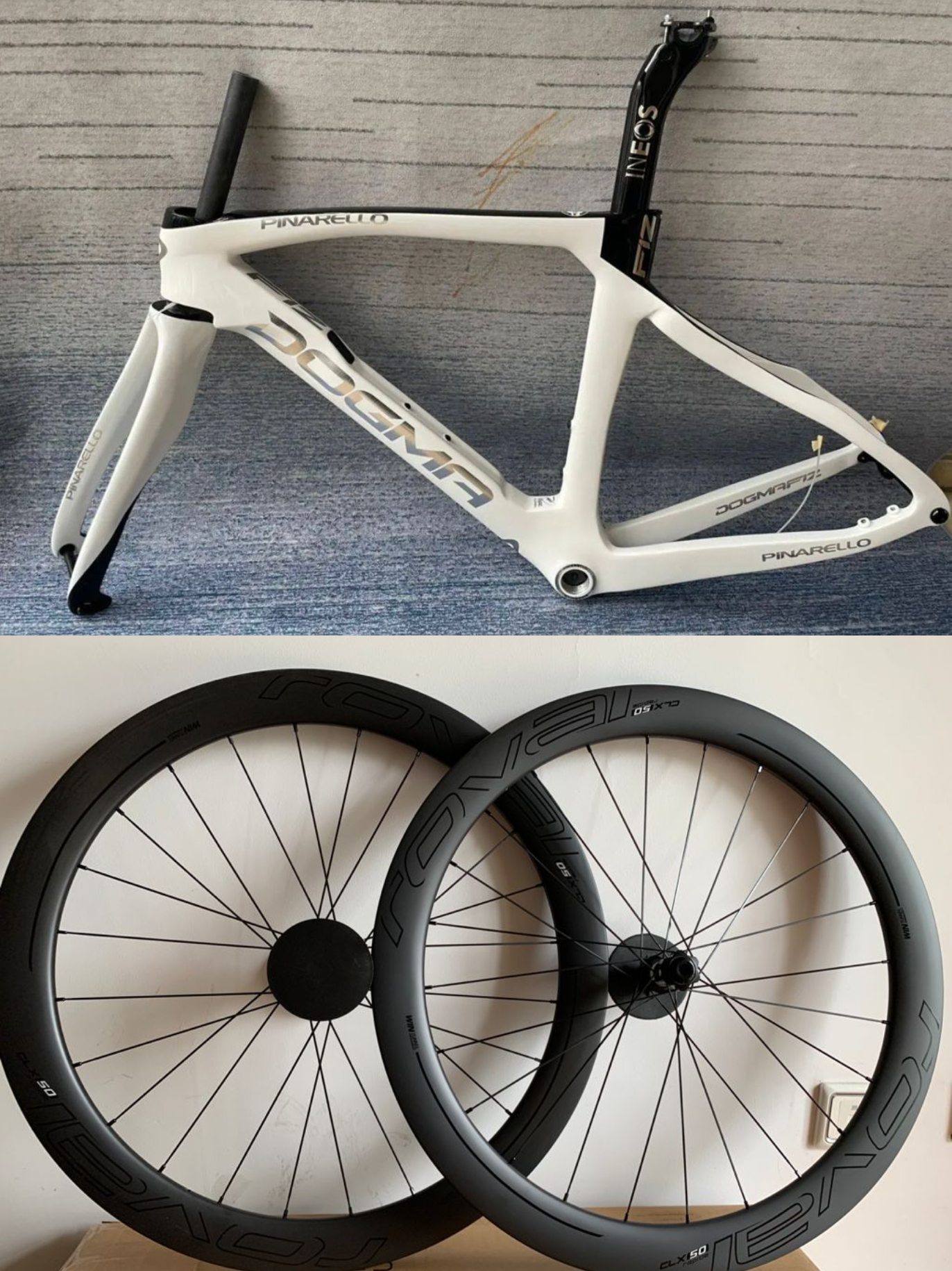 （1/3 Prepayments）T1100 1K Dogma F Frame Disc brake Carbon Road Bike