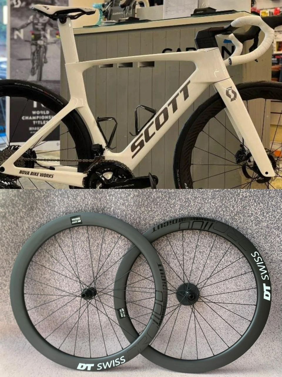 scott foil rc frameset