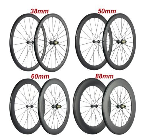 Prepayment Carbon Wheels 700c Disc Brake Wheelset 700 25 tubeless 55mm with Joshen hub plus XDR