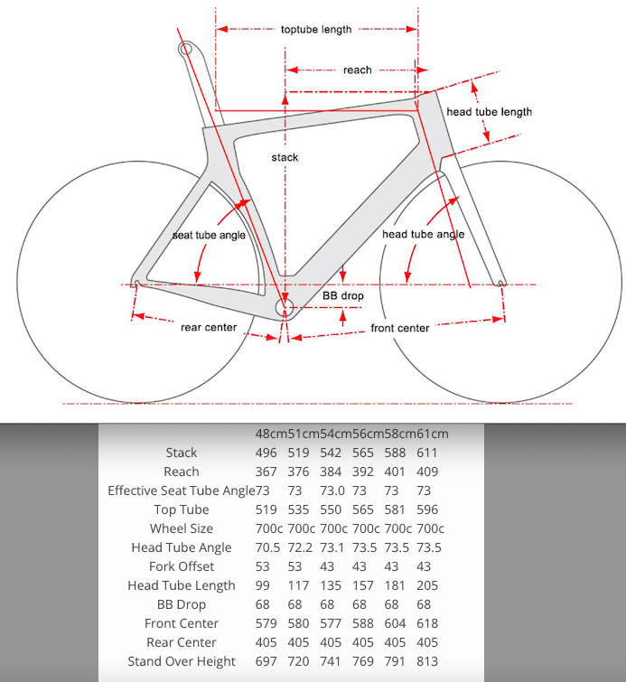 small frame road bike