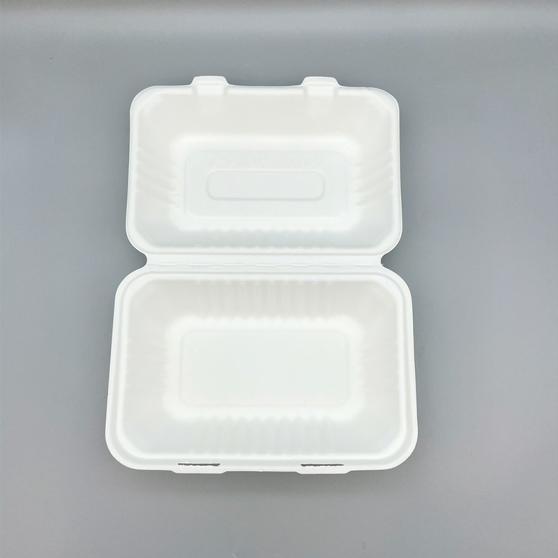 I00000 100-Pack 100% Compostable Food Containers, Disposable Togo
