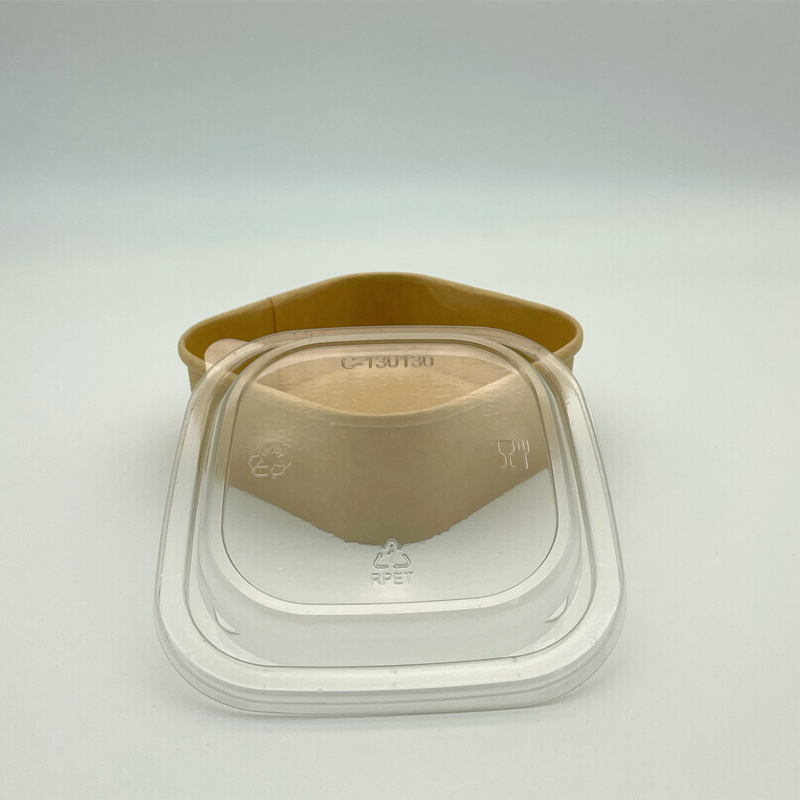 Disposable Kraft Square Bowls 500ml & 650ml