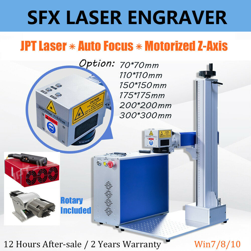 Laser Engraving Machine For Metal Engraver 50W Laser Cutting Machine F