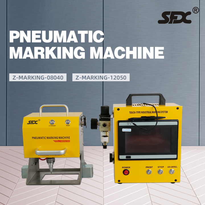 SFX Portable Pneumatic Metal/Dot Peen Mark Engraving Machine for VIN Code  Number