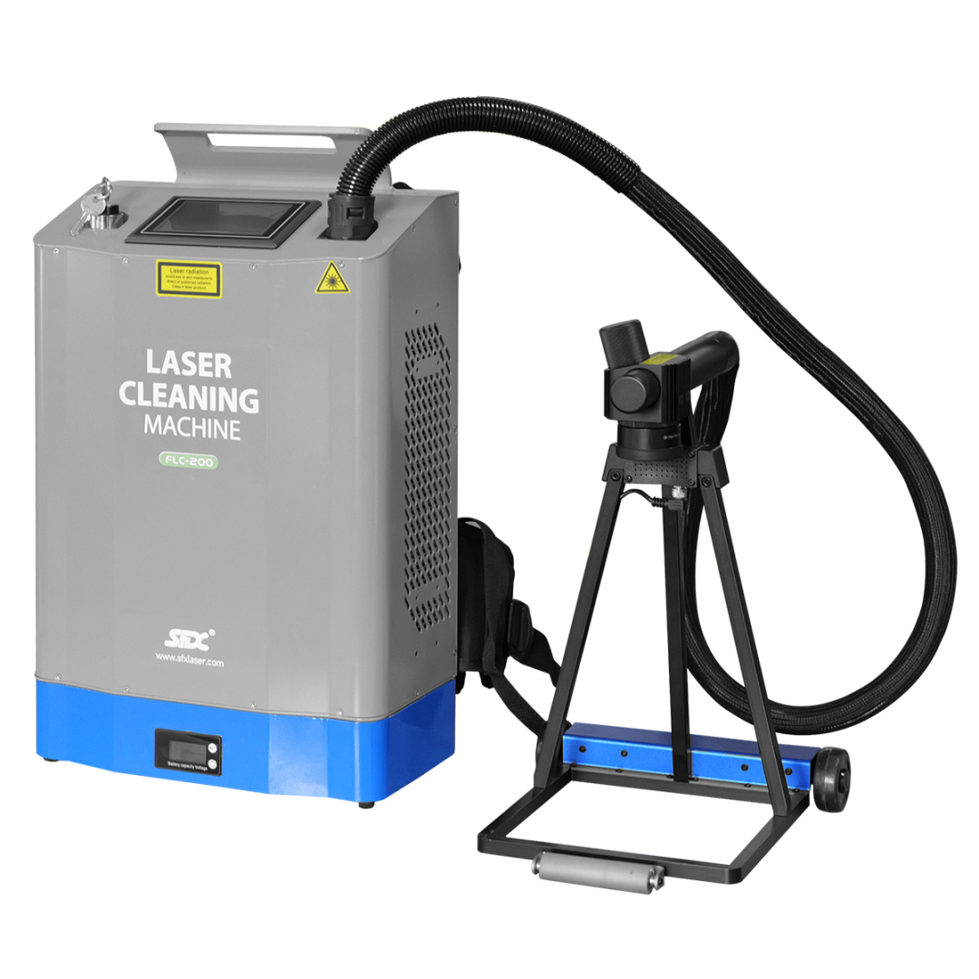 SFX 200W Backpack Laser Cleaning Machine Automatic Pulsed Laser Cleaner