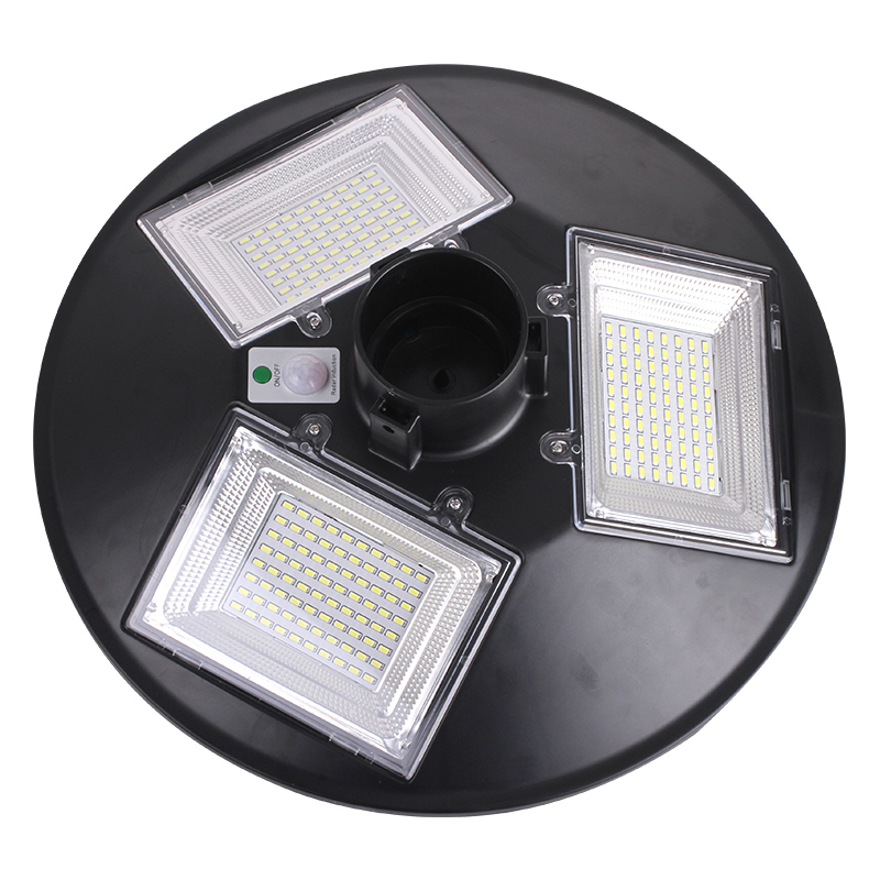 HSG - UFO 1 Hot Sale High Quality UFO Motion Sensor Round 150w solar power  led outdoor waterproof with remote control square street lights