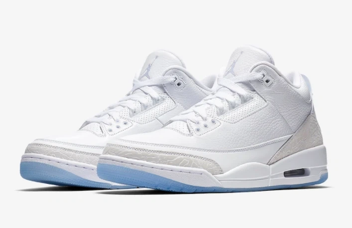 Air Jordan 3 Retro "Triple White" Has Been Released - From Coco Sneakers