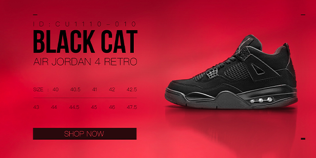 Coco Shoes Air Jordan 4 Retro Black Cat - Reviews And Feedback