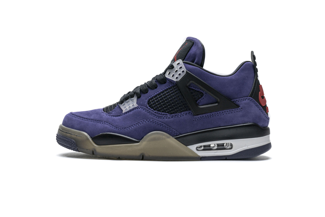 Top Travis Scott x Perfectkicks Air Jordan 4 Retro Purple AJ4-766302 