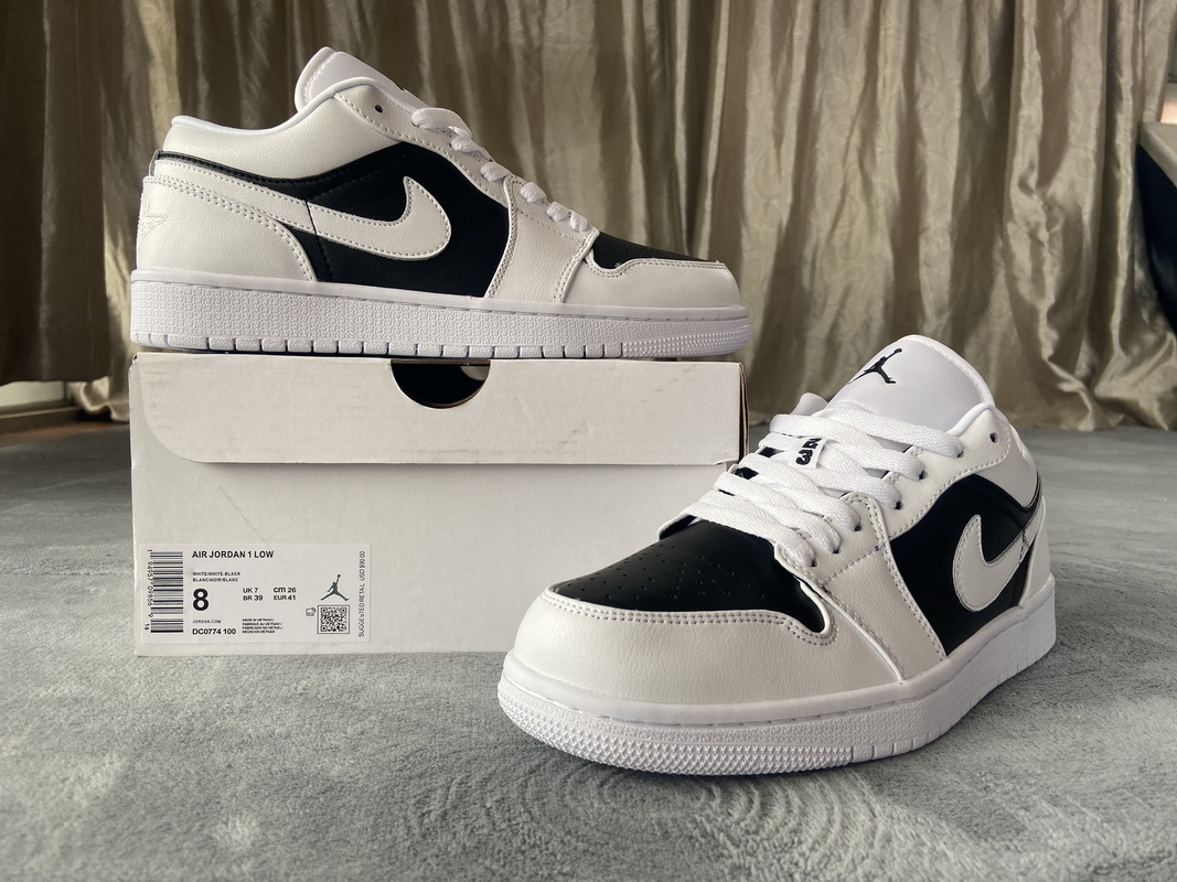 Top Perfectkicks Air Jordan 1 Low Panda (W) DC0774-100 - cocoshoes.net
