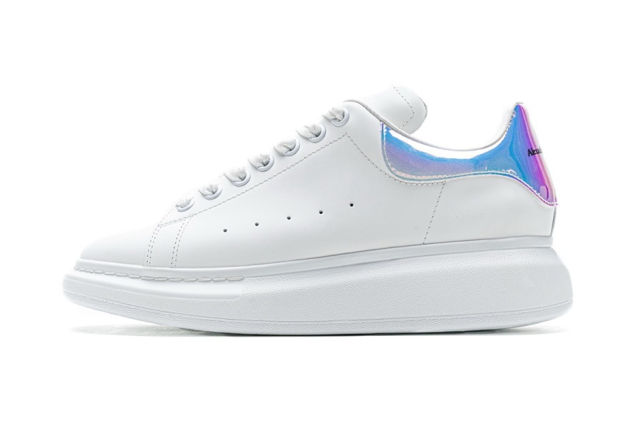 white and blue alexander mcqueen's