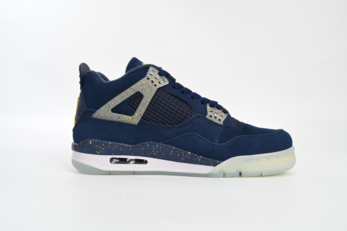 Air jordan 4 michigan hot sale