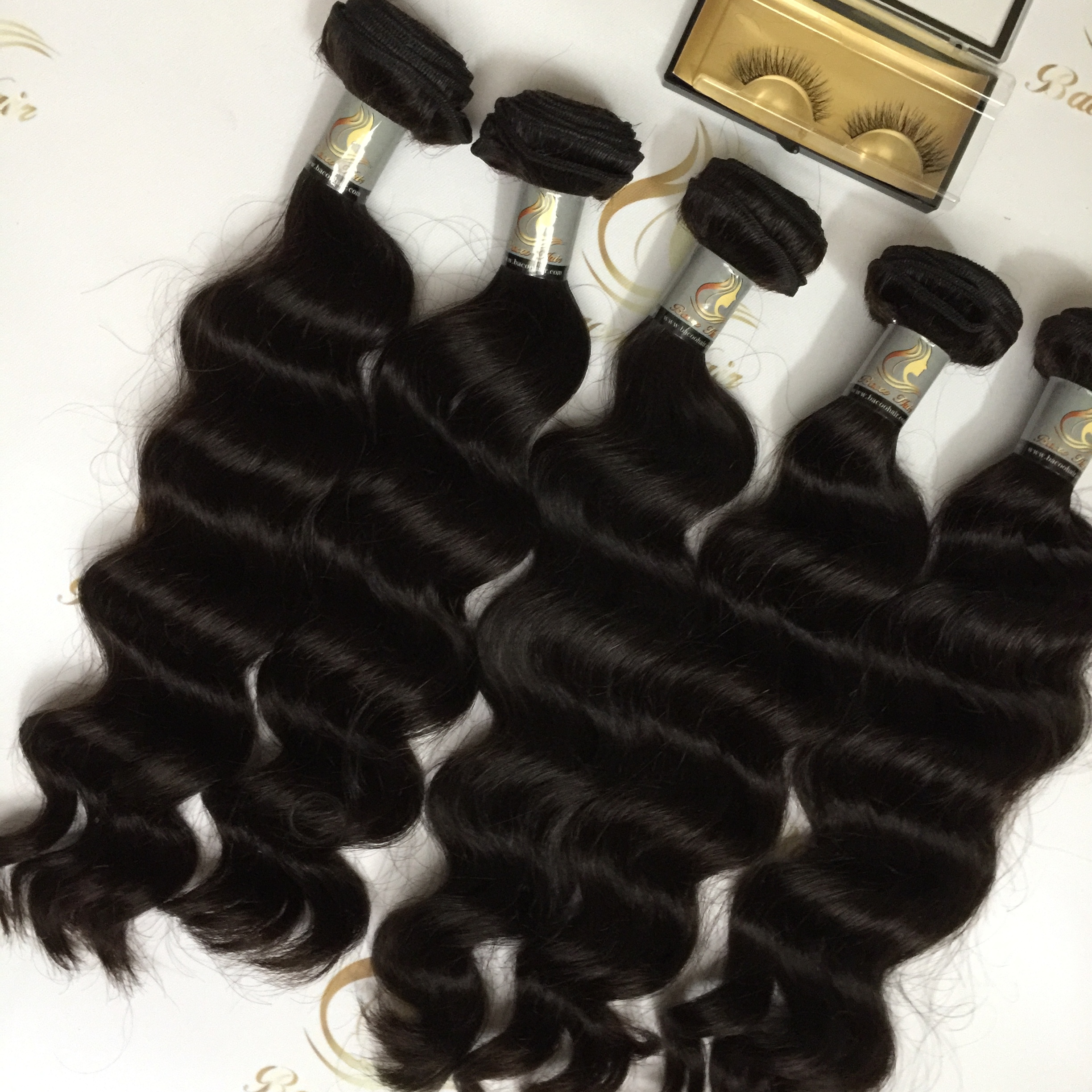 8a 10a 5pcs Loose Deep Brazilian Soft Hair Bundle Hair Extensions